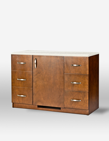 Wood chest with Marble top created in Photoshop